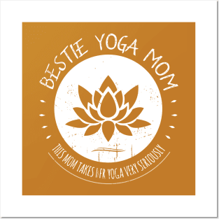 Bestie Yoga Mom, Hot yoga Posters and Art